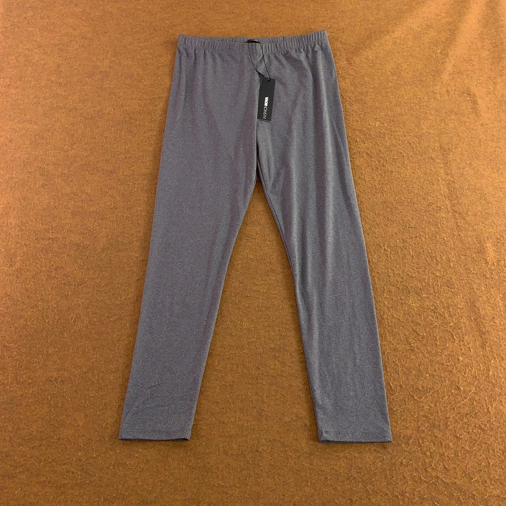 Fashion Nova Women Large Charcoal Almost Every Day Leggings NWT